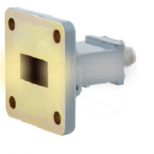 WAVEGUIDE TO COAXIAL ADAPTOR END LAUNCH